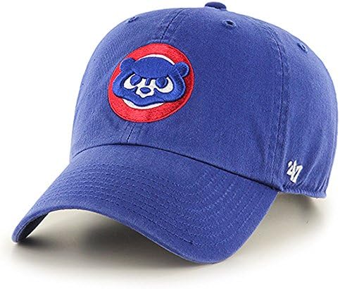 '47 MLB Chicago Cubs Cooperstown Ayarlanabilir Şapkayı Temizle