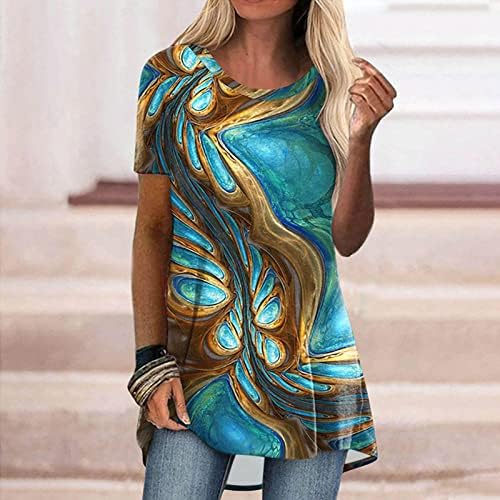 Bayan Grafik Tee Sonbahar Yaz Konfor Renk Giyim Kısa Kollu Ekip Boyun pamuk bluz Tshirt Kadın D3 D3