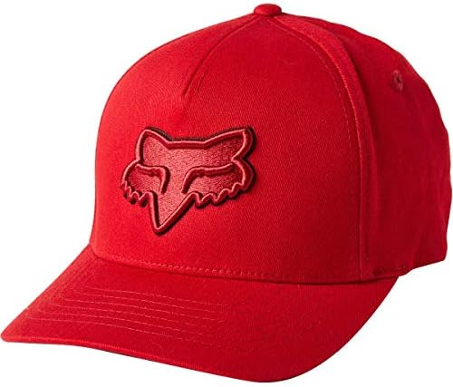 Fox Racing Erkek Epicycle 2.0 Flexfit Şapkalar,Büyük / X-Large, Kırmızı Biber