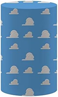 HISDH Mavi Gökyüzü Beyaz Bulutlar ayaklı kapak Çocuklar için Doğum Günü Partisi bebek duş dekorasyonu Silindir Kapağı