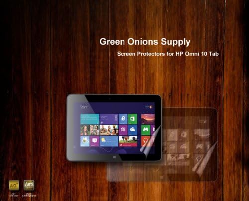 Yeşil Soğan Kaynağı Kristal Anti-Parmak İzi Ekran Koruyucu için HP Omni 10 Tablet (RT-SPHPO1001AF)