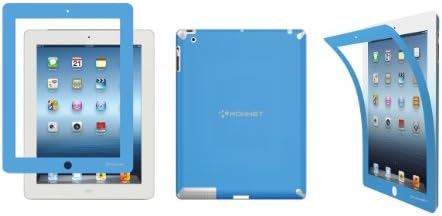 KONNET Style Shield Pack-iPad 4/iPad 2 için Renkli Seri Ekran Koruyucu Film-Mavi (KN-5122)