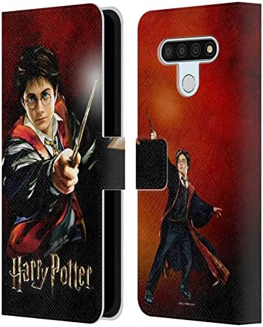Kafa Kılıf Tasarımları Resmi Lisanslı Harry Potter Harry Portre Azkaban tutsağı II Deri Kitap Cüzdan Kılıf Kapak LG