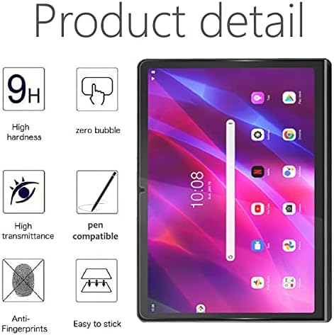 [2 Paket] Lenovo Yoga Tab 11 için TDA Ticaret Ekran Koruyucu (YT-J706F) 11 inç Temperli Cam Koruyucu Ekran Filmi [9H
