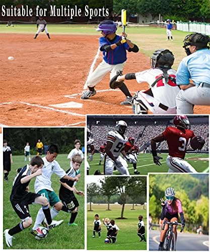 Beyzbol çorapları 3 Pairs Çocuk Gençlik Yetişkin(4-20 Yaş) takım Spor Atletik futbol çorapları Yastık Nefes softbol