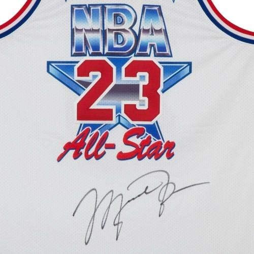 Michael Jordan İmzalı 1991 Mitchell & Ness All-Star Forması Bulls /123 UDA İmzalı NBA Formaları