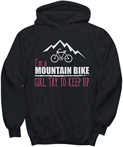 Mikmik çevrimiçi Dağ Bisikleti Hoodie Bisiklet Kızlar için Komik Kadın Bisiklet Hediye