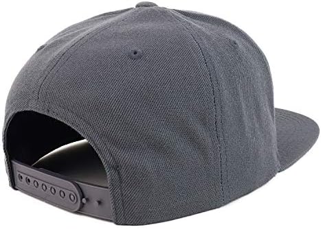 Trendy Giyim Mağazası Numarası 12 işlemeli Snapback Flatbill Beyzbol Şapkası