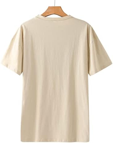 At kadın t-shirtü Kısa Kollu Yaz Üst Komik Mektup Baskı Tunik Tişörtleri Casual Kazak Büyük Boy Gömlek Bluz