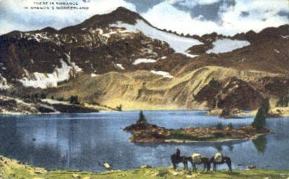Wallowa Dağları, Oregon Kartpostalı