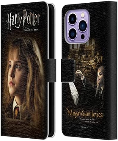 Kafa Kılıfı Tasarımları Resmi Lisanslı Harry Potter Hermione Granger Büyücünün Taşı II Deri Kitap Cüzdan Kılıf Kapak