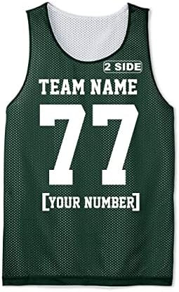 Kendi Takım Basketbol Formanızı Özel Adınız ve Numaranızla Kişiselleştirin Yetişkin Gençlik Spor Tişörtü