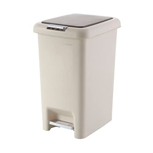 ATAAY çöp kovaları çöp tenekesi çöp tenekesi Mühürlü Kapaklı Ev Mutfak Tuvalet Banyo Plastik çöp tenekesi Dilsiz Yapış