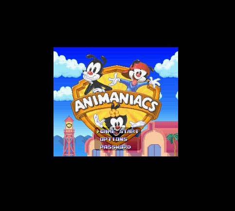 ROMGame Animaniacs Ntsc Sürüm 16 Bit 46 Pin Büyük Gri Oyun Kartı Abd İçin Oyun Oyuncuları