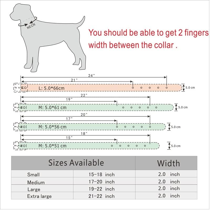 FEER Agresif Sivri köpek tasması Orta ve Büyük Perçin Anti-Bite Pet Yaka Perçin Dekoratif Köpek Boyun Halkası (Renk: