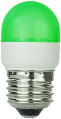 Sunlite 80252-SU T10/6LED/1W/G LED 120 volt 1 watt Orta Tabanlı T10 Lamba, Yeşil