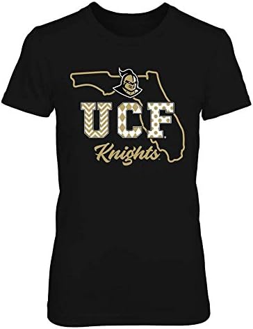 FanPrint UCF Knights Tişört-Desenli Harfler-Durum Taslağı